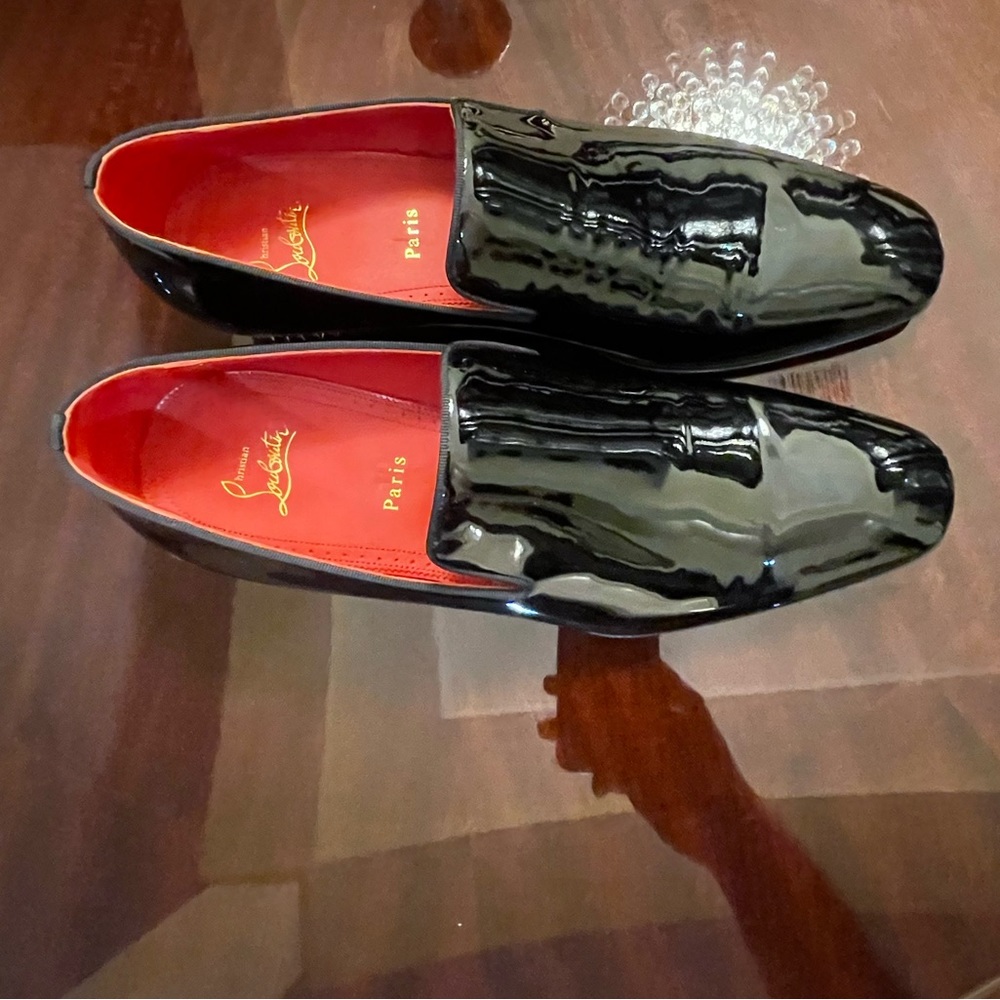 christian louboutin men tuxedo shoes